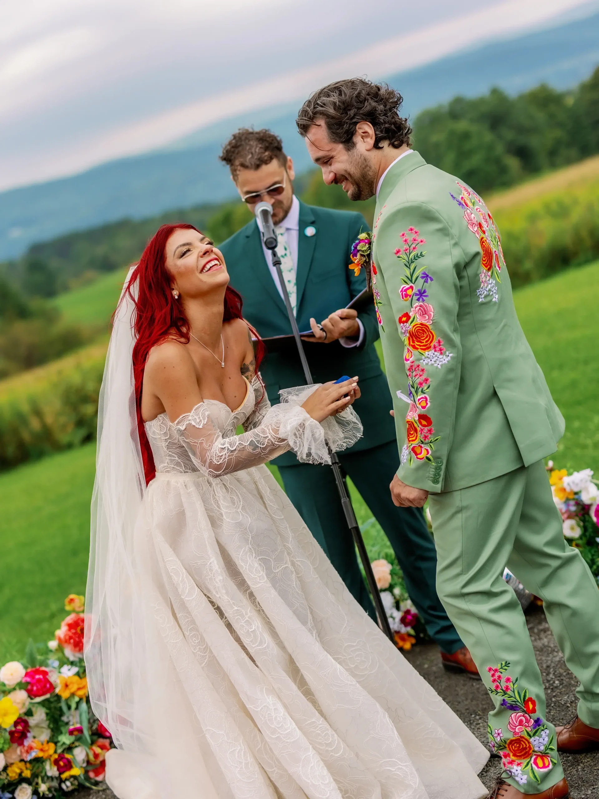 Paris and Bob for their NY Venues That Make a Ceremony Feel Intimate