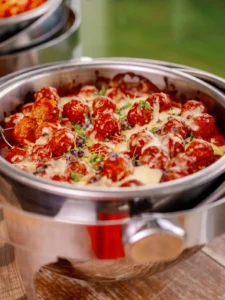 The Garrison NY wedding cheesy food