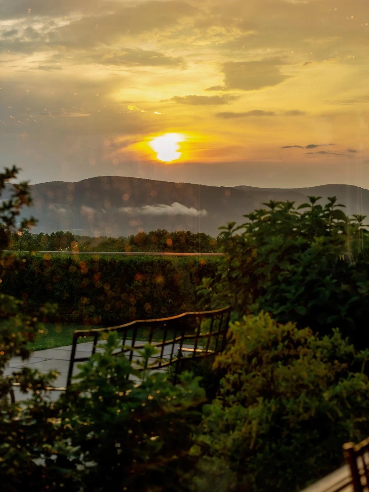 The Garrison NY wedding view