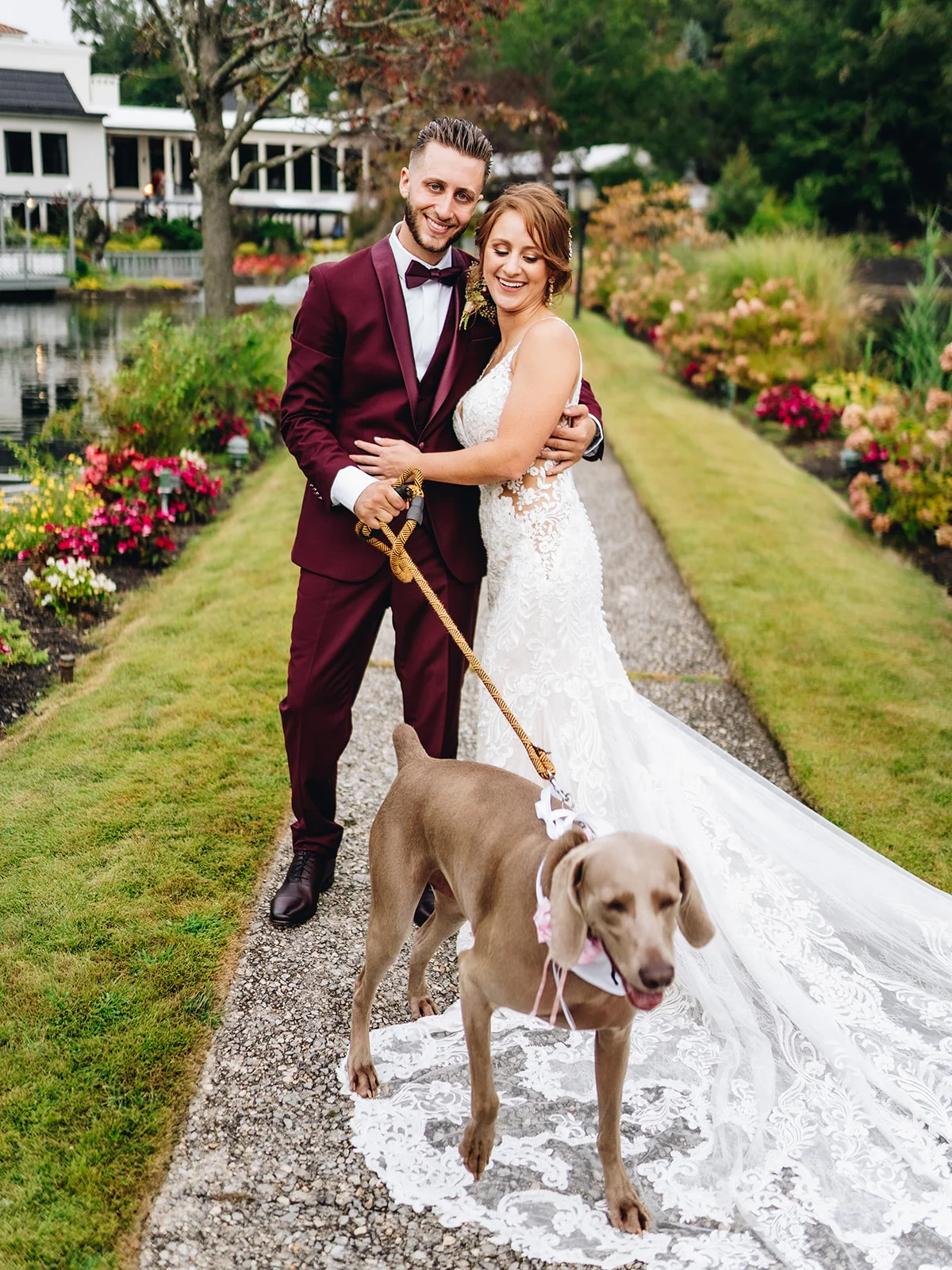 wedding venues that allow dogs photo